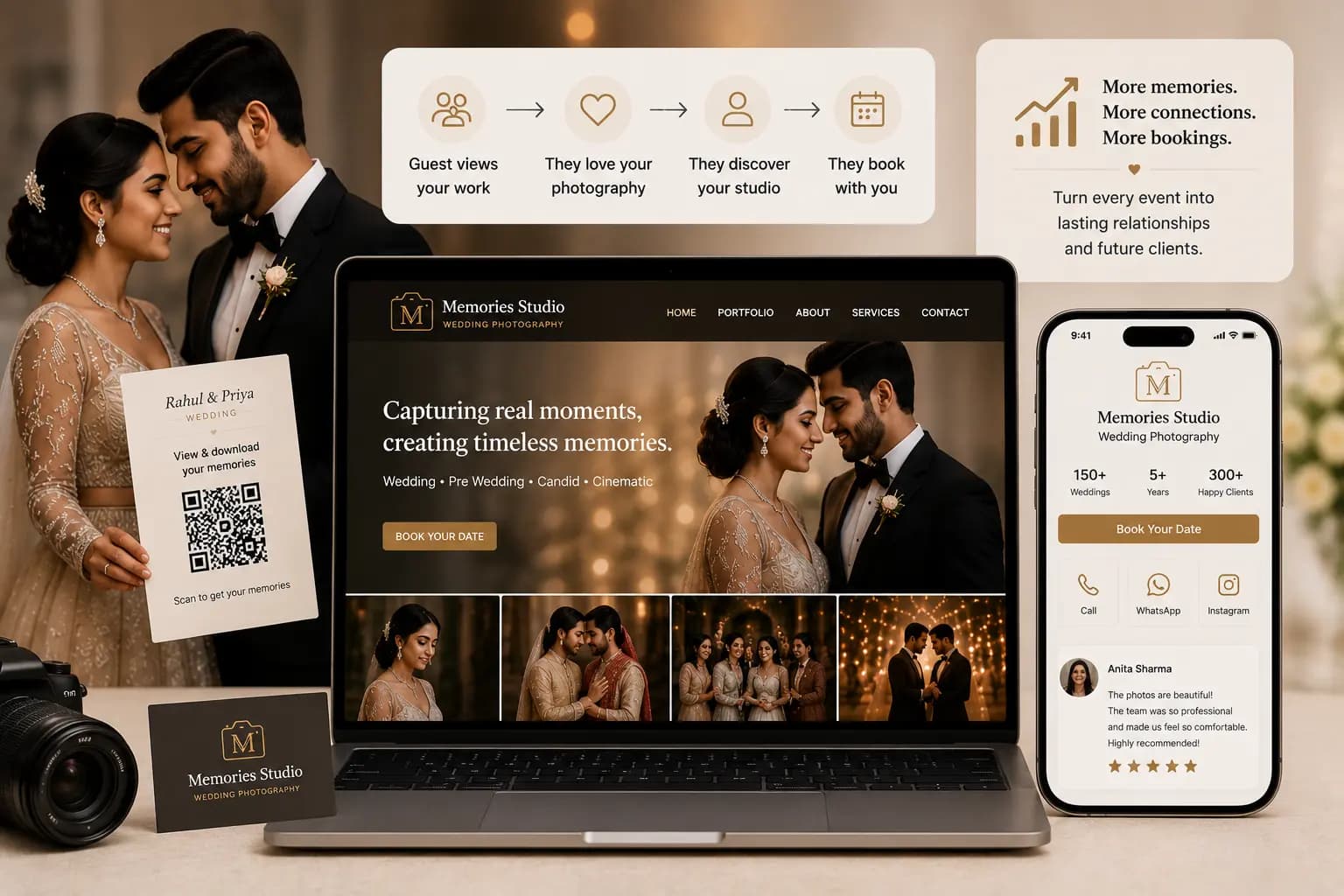 Turn guests into future clients