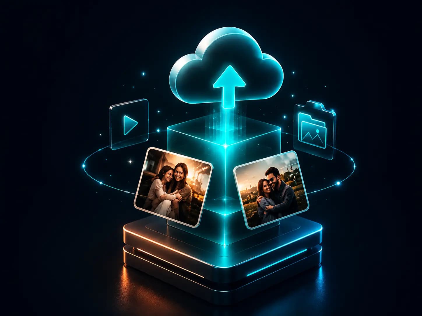 Upload memories in minutes